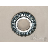 Точковий світильник Diasha 3042S-BK димчате скло LED підсвітка Diasha 3042S-BK