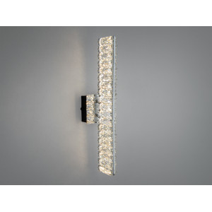 Настінне бра Diasha хром LED 15 Вт кришталеве Diasha D88011/B-450CH