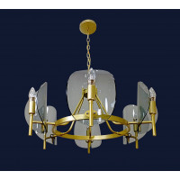 Люстра в стиле лофт Levistella 756LPR0032-6 GD+BK