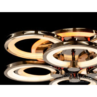 Люстры светодиодные Diasha 8022/4+4BHR LED 3color dimmer  