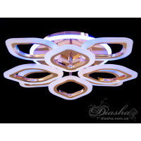 Cветодиодная люстра Diasha AS8073/4+4G LED 3color dimmer 