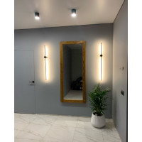 Настенные бра черное светодиодное Levistella 761L182 BK LED 12W 100x60x800мм