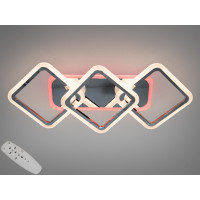 LED люстра 75W хром Diasha A8160/2+1HRLED3colordimmer