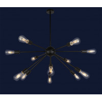 Люстра loft  Levistella 911E19-12 BK  