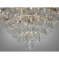 Люстра хрустальная 18 ламп Diasha 9001-950SGD+PB
