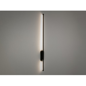 Модне світлодіодне лінійне бра, 18 Вт, золото Diasha 7099/800BK