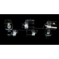 Люстра с плафонами  LGH90063/6 (BK+CR) Splendid-Ray
286366