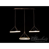 LED люстра Diasha D2047/3BK