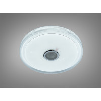 Смарт LED люстра біла 80 Вт RGB з Bluetooth Diasha DB-8311/500RGB+MP3