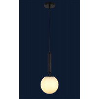 Люстра шар в стиле лофт Levistella 9163515-1 BK+WH