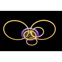 LED люстра светильник с пультом и подсветкой Linisoln 55029-2-3 CH