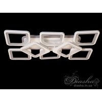 Cветодиодная люстра Diasha MX2281/6+2S WH LED 3color dimmer