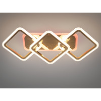 LED люстра в спальню 75W, хром Diasha A8160/2+1GLED3colordimmer