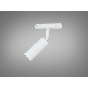 Білий трековий LED світильник з поворотним механізмом, 10 Вт Diasha QY-CX161W/12W-WH