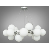 Люстра в зал в стиле Loft на 25 ламп Diasha HXD8073/25CH