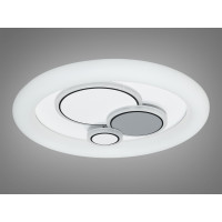 Стильний круглий світлодіодний світильник, 50 Вт. білий Diasha 8992-330