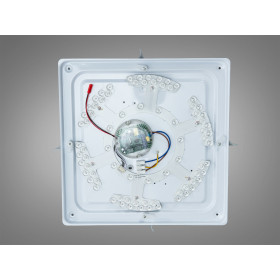 Люстра стельова смарт Diasha біла 70 Вт RGB BT Diasha DB-8501B/400x400RGB+MP3+TUYA