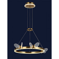 Люстра в детскую комнату с бабочками Levistella  918VP105 BRZ