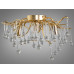 Світильник сателіт до кришталевих люстр з алюмінію, золото Diasha 607-3WGD