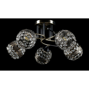 Люстра с плафонами  L9823/5 (AB+BLK) Splendid-Ray
0260844