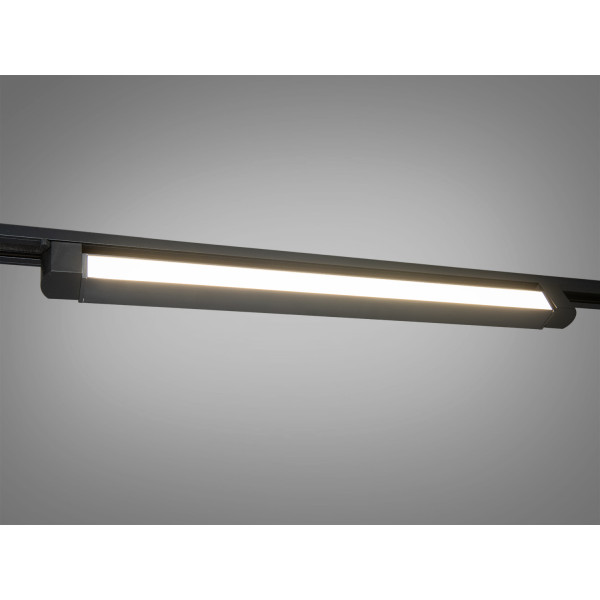 Лінійний світильник для трекової системи чорний 8Вт кут 120 градусів Diasha PPF-FG-40W-BK