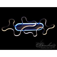 Светодиодная люстра потолочная декоративная Diasha 9991/L-BK