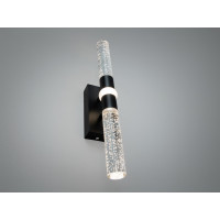 Бра Diasha чорне 9 Вт з бульбашковими трубками Diasha B1284BK