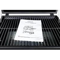 Гриль мангал барбекю угольный с крышкой LV 20014228P