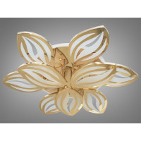 Лед люстры потолочные в зал Diasha 8092/6+3G LED 3color dimmer