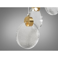 Современная светодидоная люстра 24W Diasha 3008/8G