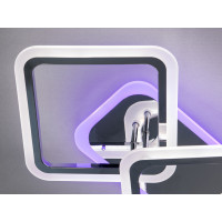 LED люстра 75W хром Diasha A8160/2+1HRLED3colordimmer