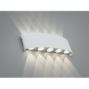 Фасадний LED світильник білий 4 промені 4 Вт Diasha DFB-3205WH