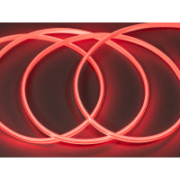 COB LED стрічка 220в, 288 шт/м, герметична, 10мм, червоний Diasha P220CL-COB-288-RED-65-10