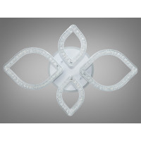 Стельова LED люстра біла 55 Вт пульт димер Diasha 2599/2+2WHLED3colordimmer