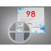 LED стрічка 12В, 120 діодів на метр, 8мм, холодний Diasha P12B-2835-120-CW-20-8