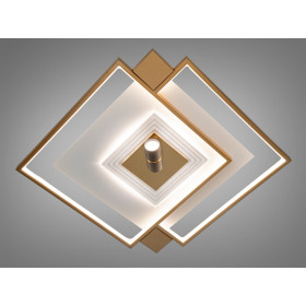 LED люстра Diasha білий чорний 64Вт димер пульт Diasha 5533WH+Gdimmer