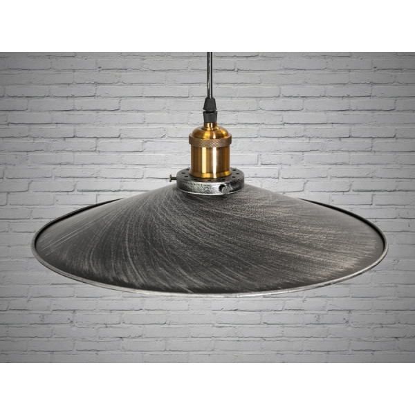 Світильник-підвіс в стилі Лофт Diasha 6856-360-BK-SV