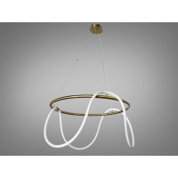 Світлодіодна люстра Ropelight бронза 48Вт для арт зони Diasha SY9752-D800GAB4100K Світлодіодна люстра Ropelight бронза 48Вт для арт зони Diasha SY9752-D800GAB4100K