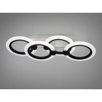 Лед люстра 85W Diasha HA8022/2+2BKLED3colordimmer
