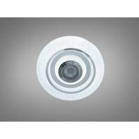 LED стельова люстра біла 45 Вт з Bluetooth колонкою Diasha DB-8314/300RGB+MP3