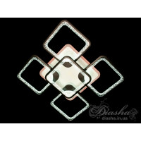 Потолочная светодиодная люстра с пультом и ночником Diasha MX2558/4+1BK LED 3color dimmer