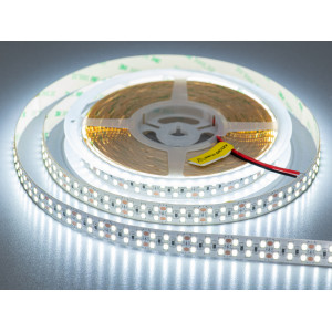 LED стрічка 12в, 240 діодів на метр, 15мм, холодний Diasha N12-2835-240-CW-20-15