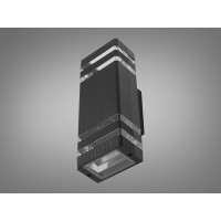 Уличный фонарь лед бра Diasha DF-2128 черный