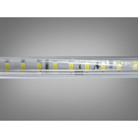 Світлодіодна стрічка 220в, 120шт/м, герметична, 10мм, холодний Diasha P220-2835-120-CW-65-10