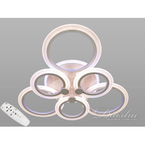 Люстра в зал , 140W Diasha AD8022/3+3WHLED3colordimmer