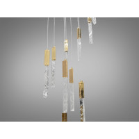 Люстра в зал лед 35W Diasha 3001/16G