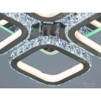 Cветодиодная люстра с хрусталем и пультом с подсветкой Diasha S8305/4NEW HR LED RGB dimmer