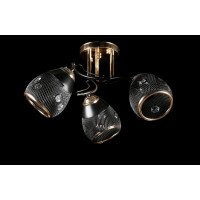 Люстра с плафонами  L06392/3 (GOLD+BLACK) Splendid-Ray
2587