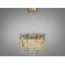 Підвісна люстра кришталева світлодіодна 30Вт Diasha 3038/400SGD