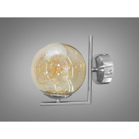 Вражаюче, колоритне LED бра "Бульбашки", 6 Вт, срібного кольору Diasha B2101DHR